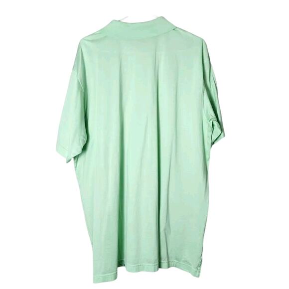 Peter Millar Polo Shirt Size XL Mint Green Cotton Short Sleeve - Picture 4 of 7